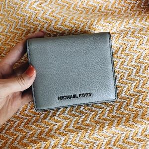 Gray Micheal Kors wallet